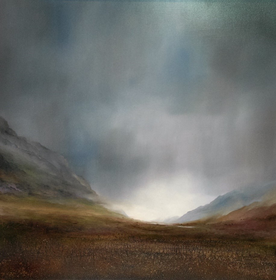 'Glen Bracadale, Isle of Skye' by artist Peter Dworok